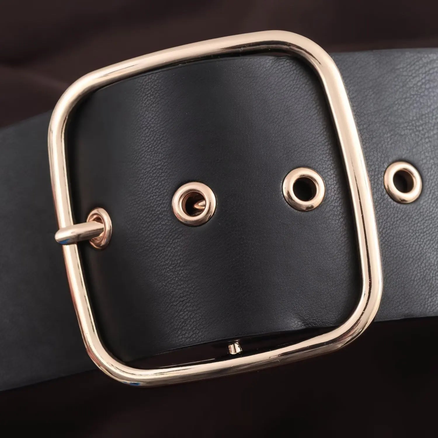 Elegant Satin Belt Midi Dress For Women Vintage Brown