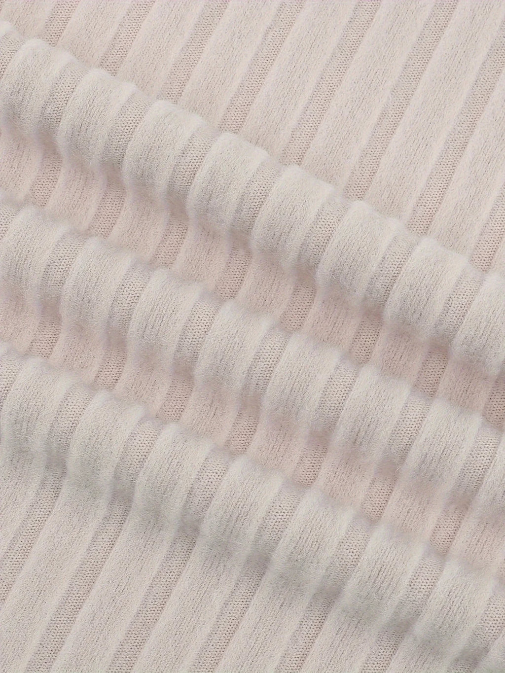 Autumn Winter Loose Casual V Neck Striped Knitted Two-Piece Set with Long Sleeve Top and Straight Tube Pants