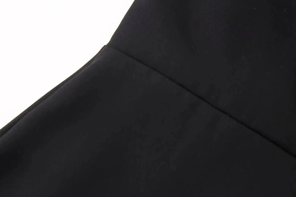 Sexy Strapless Mini Skirt For Women Solid Color Summer