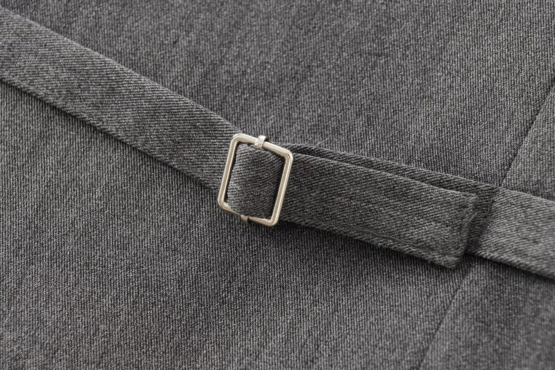 Women Slim-Fit Suit Vest and Trousers Set Vintage V-Neck Sleeveless Chic Summer Outfit