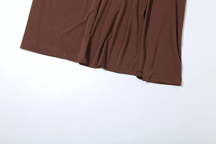 Backless Patchwork Dress Strapless Summer Draped Slit