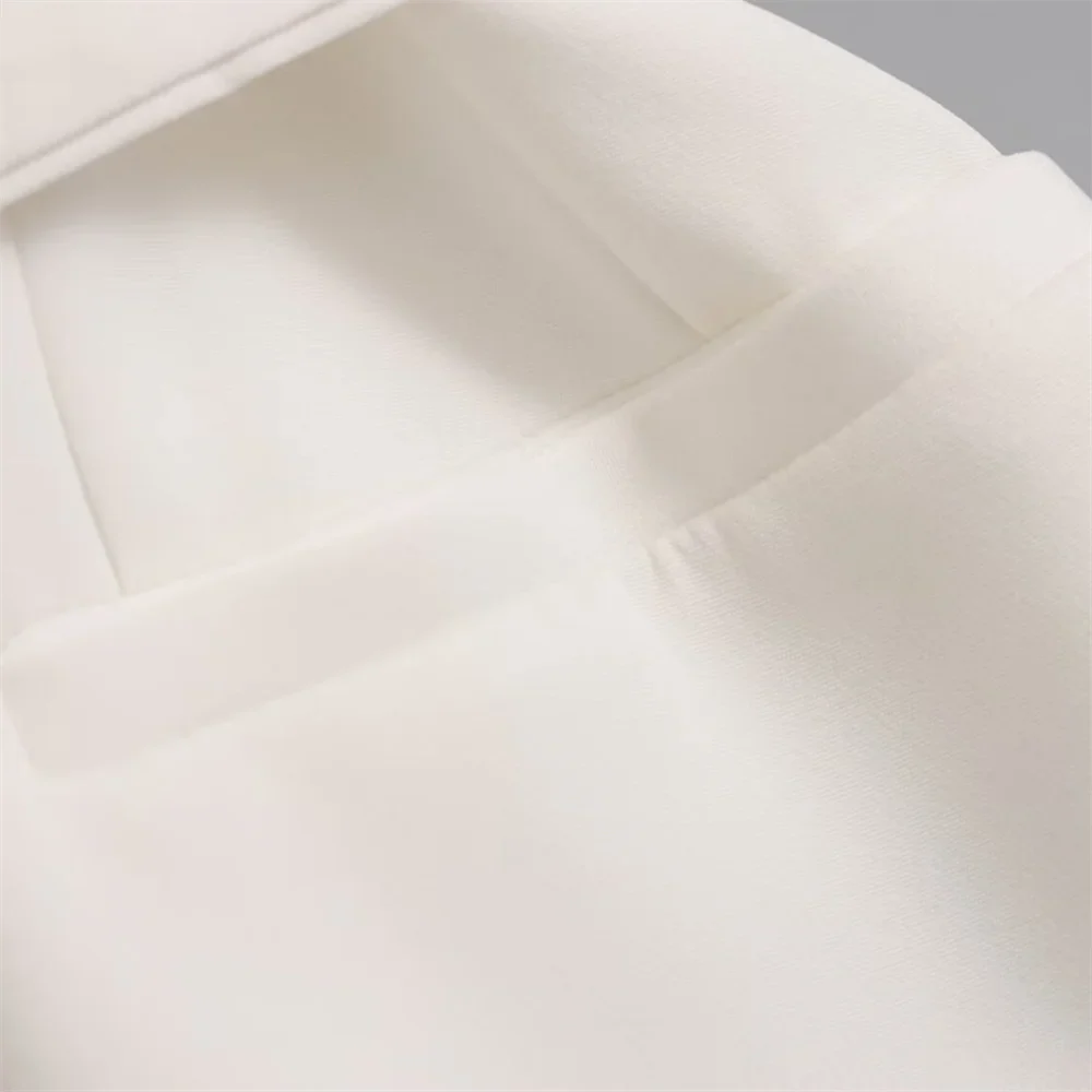 Women's Slim Fit Suit Set with Belt for Professional Style