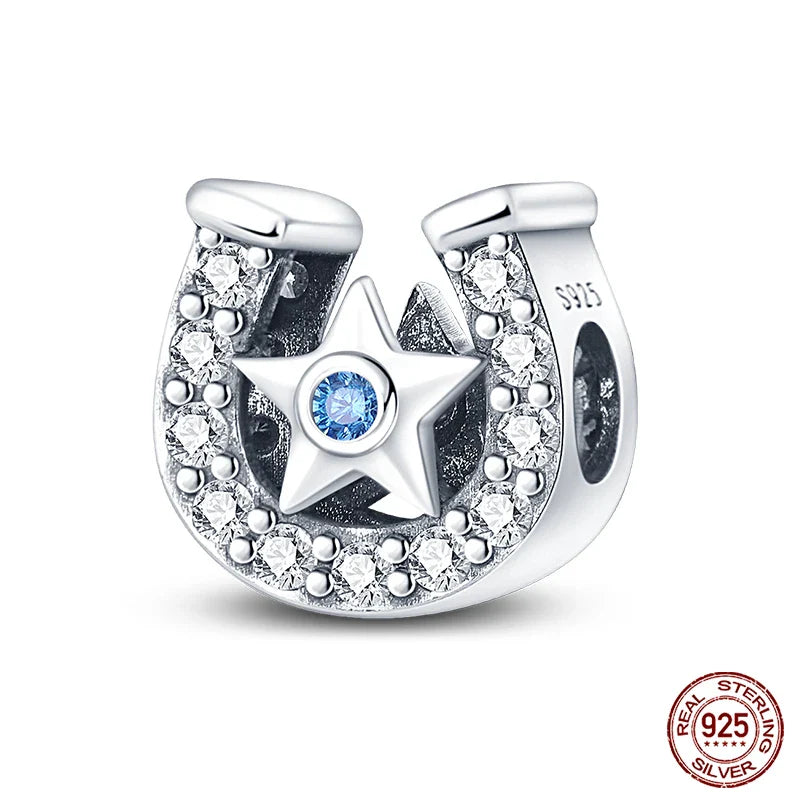 925 Silver Devil's Eye Charms Beads for Women DIY Jewelry Making