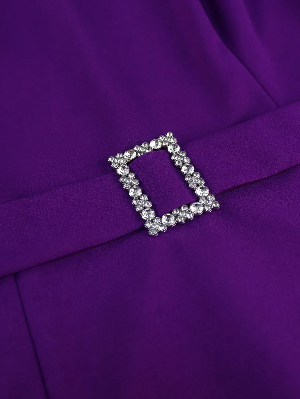 Modest Church Dress With Puff Sleeves Lace Patchwork