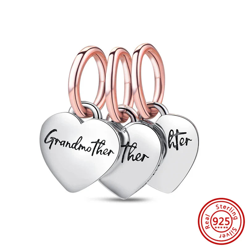 Fit Pantaro Peacock Cake Teeth Butterfly Crown S925 Silver Charms Beads Fine Jewelry for Women Gift