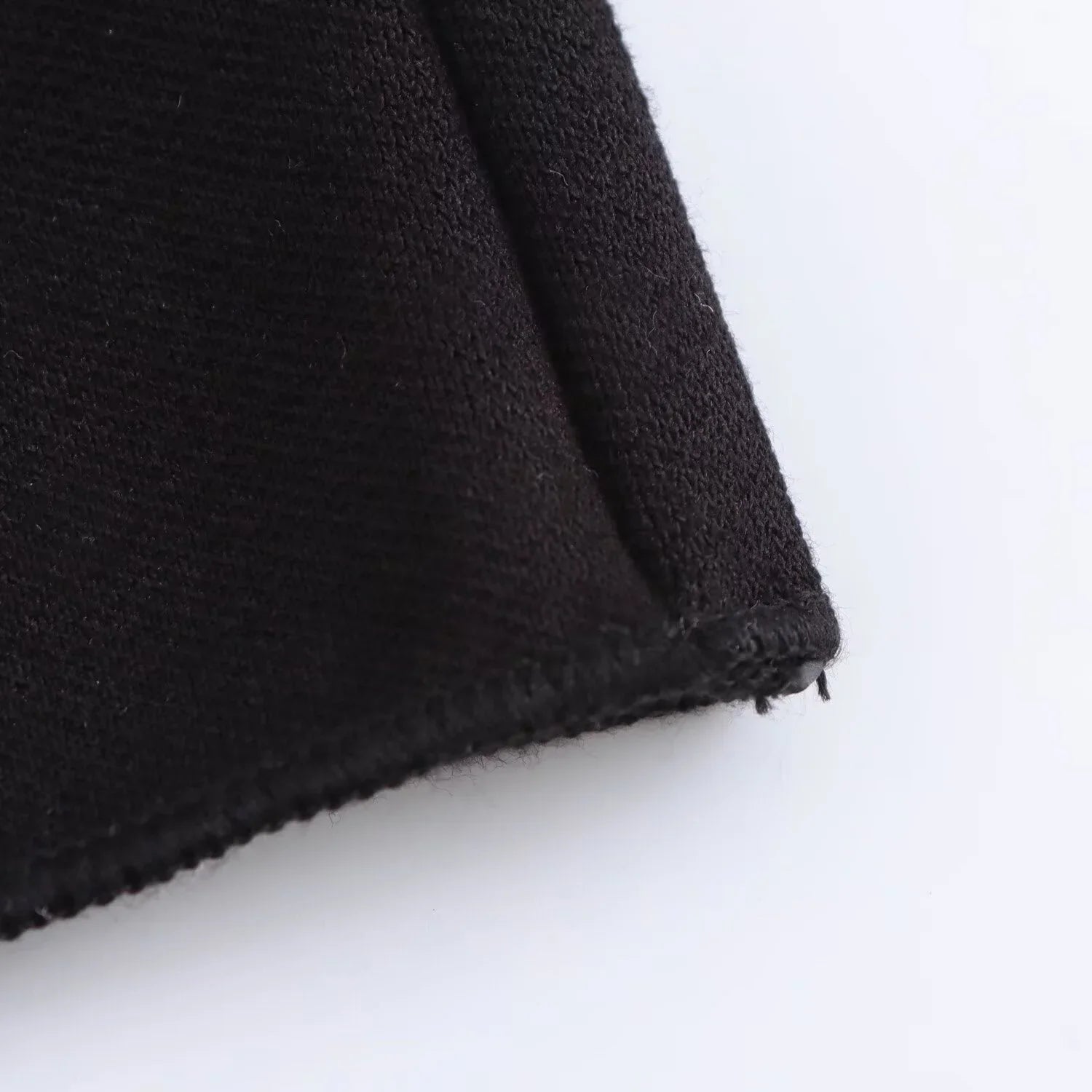 Autumn Knitted Dress With Mock Neck Collar For Women Chic