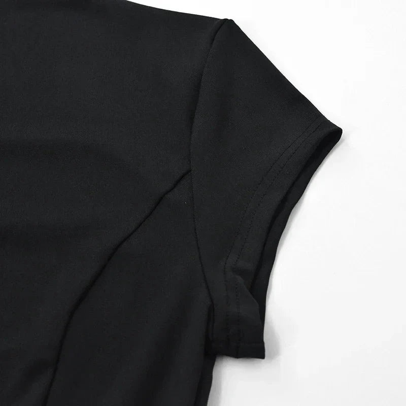 Emo Fashion Mini Dress For Women Streetwear Party Clubwear