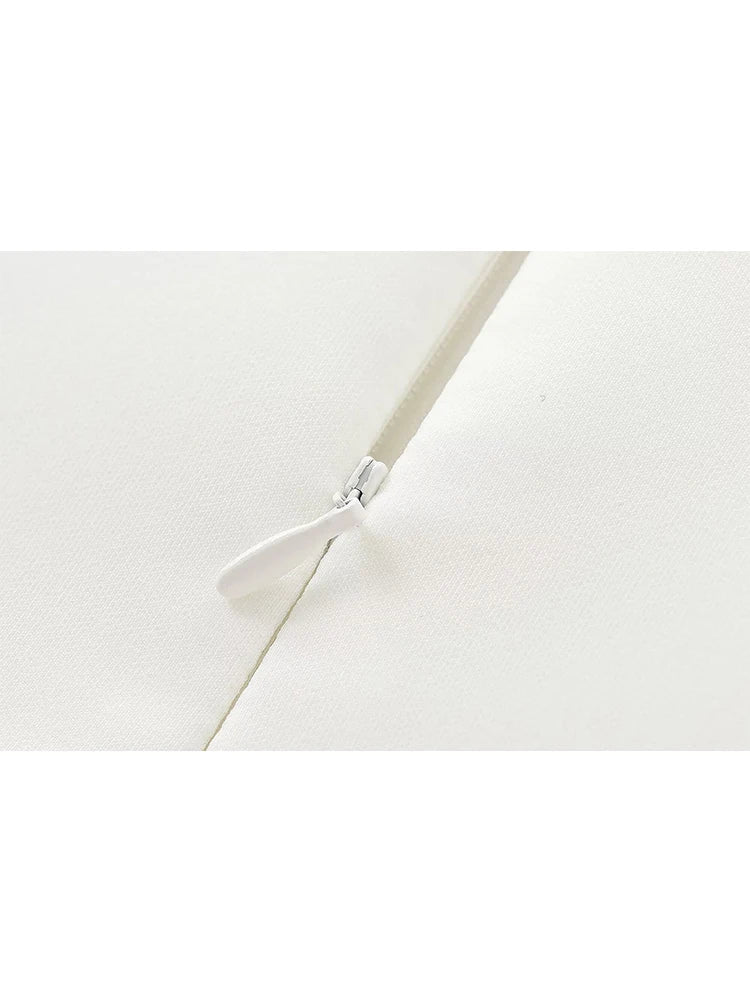 Ruched Mini Dress For Women Backless Party Dress Elegant