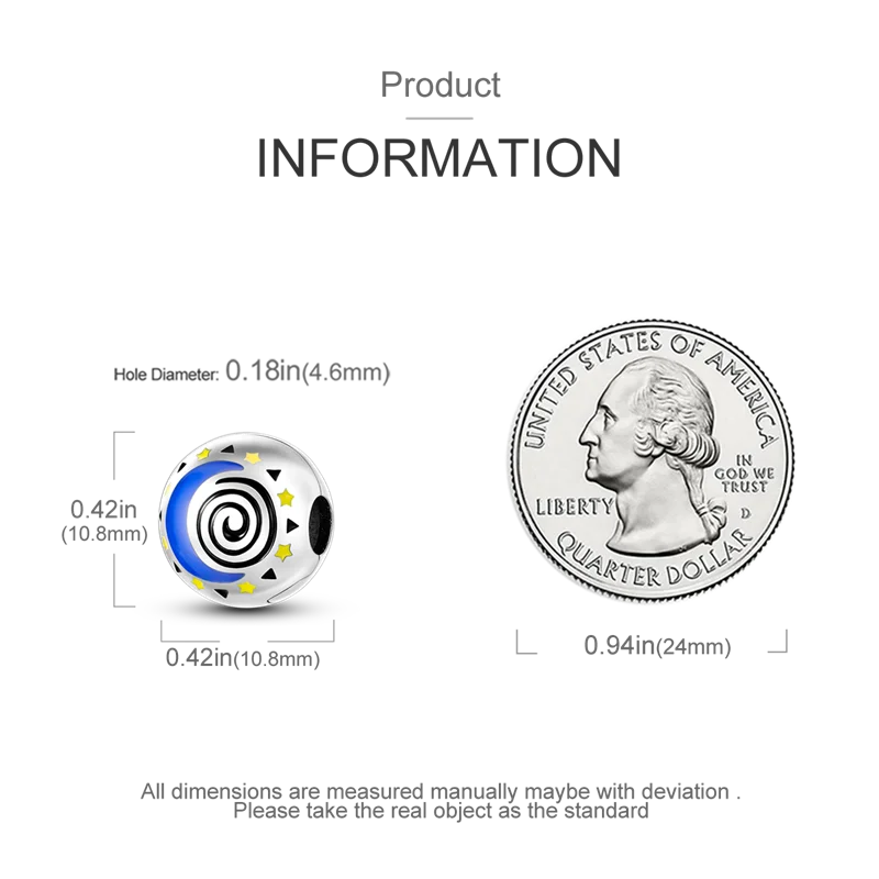 925 Silver Devil's Eye Charms Beads for Women DIY Jewelry Making