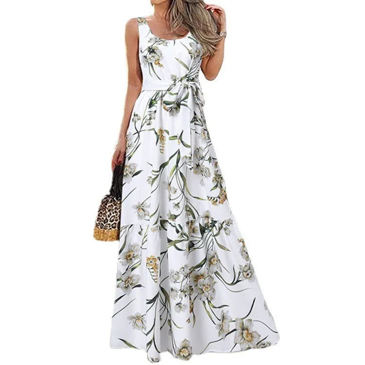 Summer Banquet Dress For Women Long Elegant Classic Gown