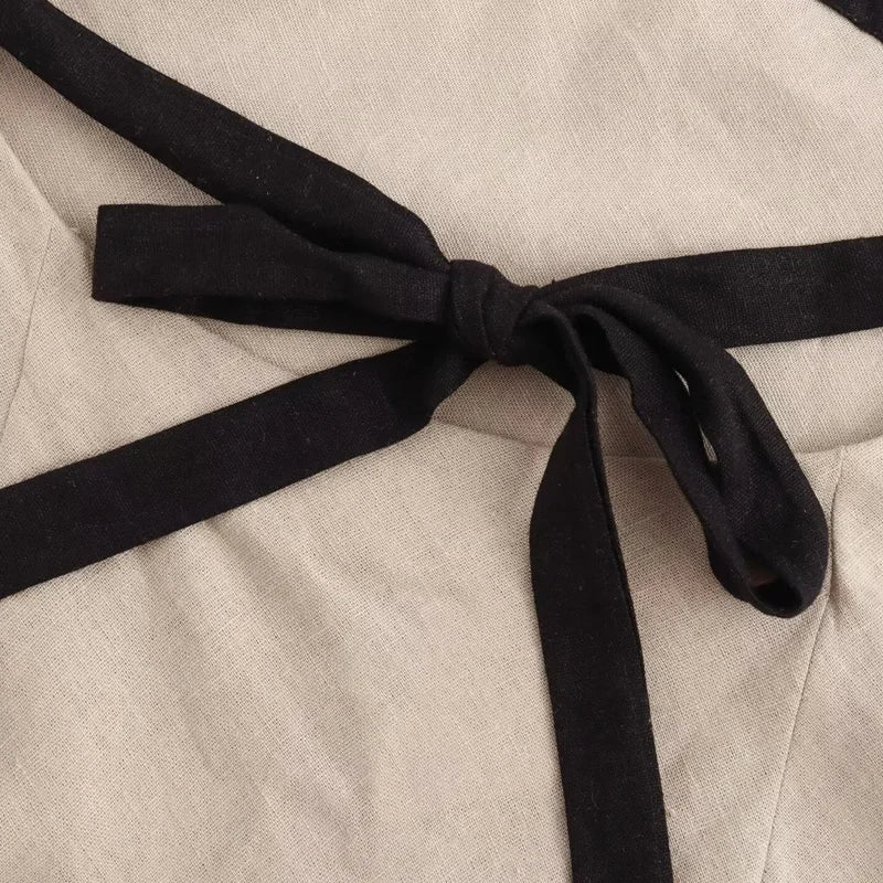 Backless Halter Party Dress With V Neck Patchwork Long Gown