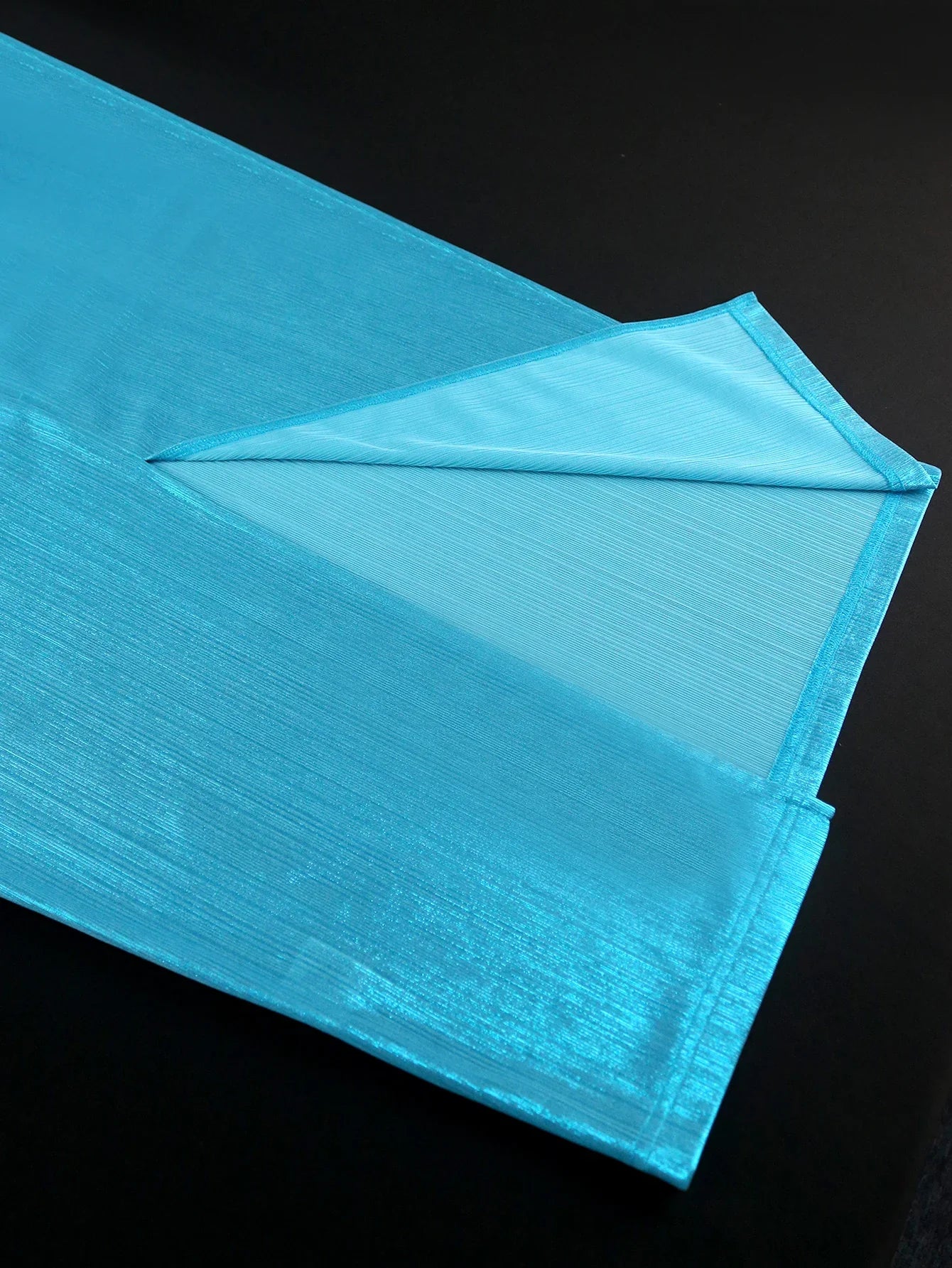 One Shoulder Pleated Evening Dress High Waist Elegant Gown