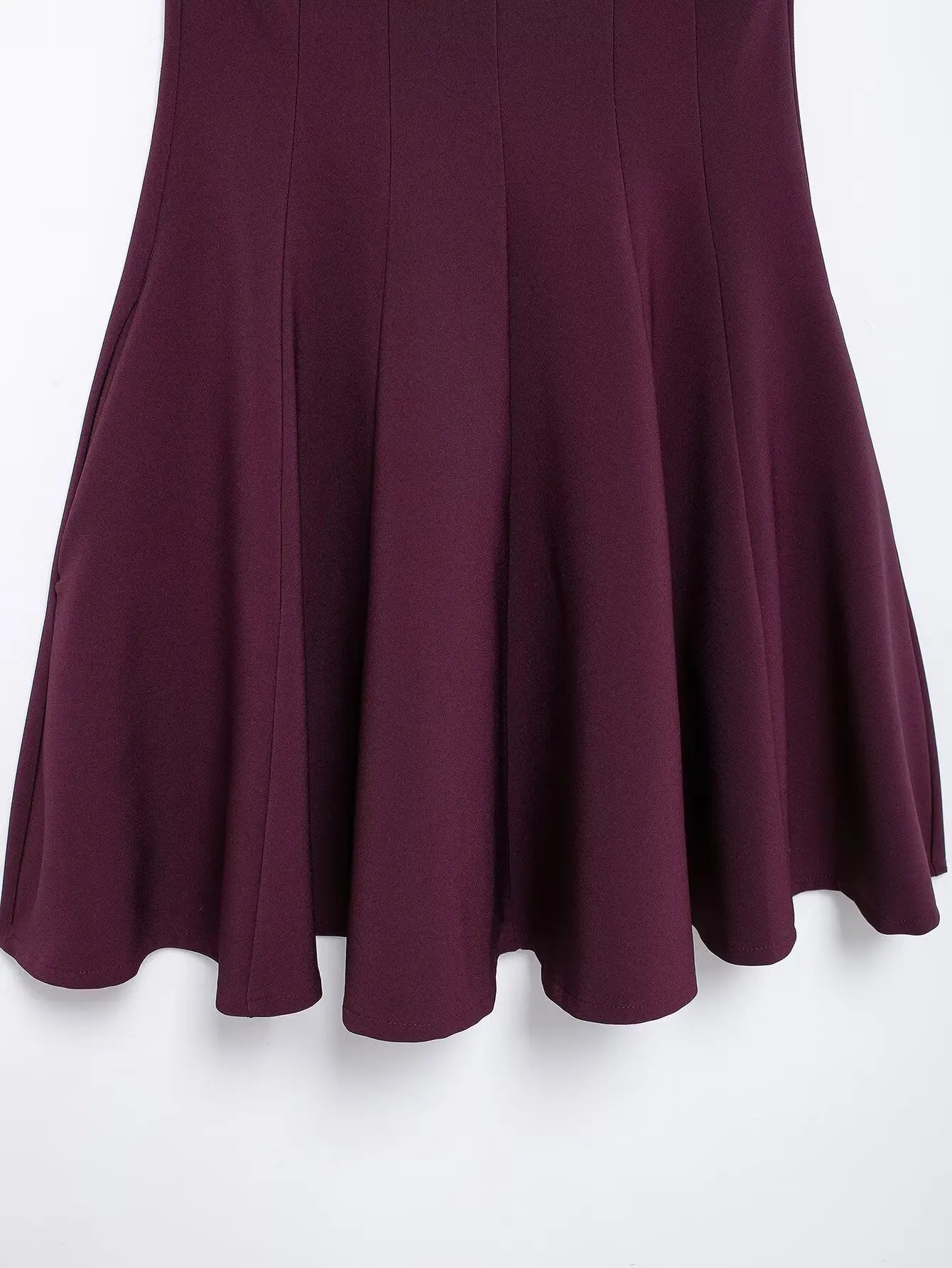 Sleeveless Pleated Mini Dress For Women Casual Office