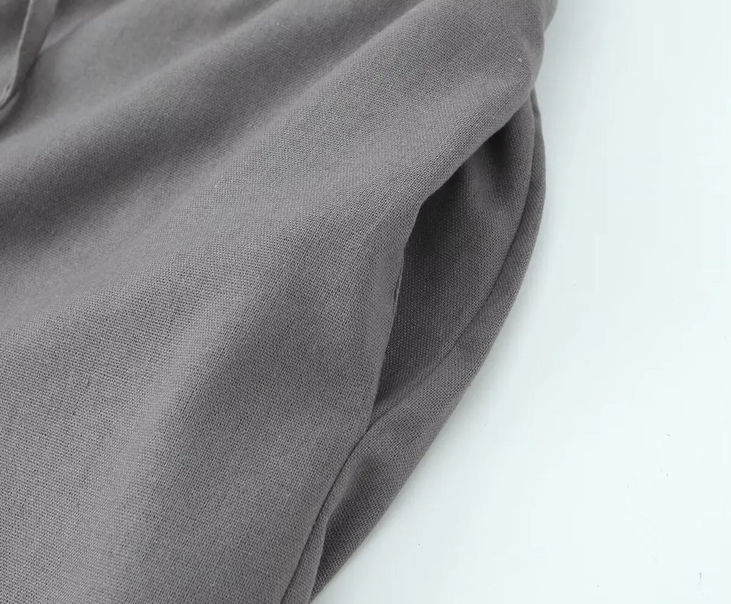 Casual Chic Solid Two Piece Women Set with Long Sleeve Kimono Jacket and Pants Nightwear Suit