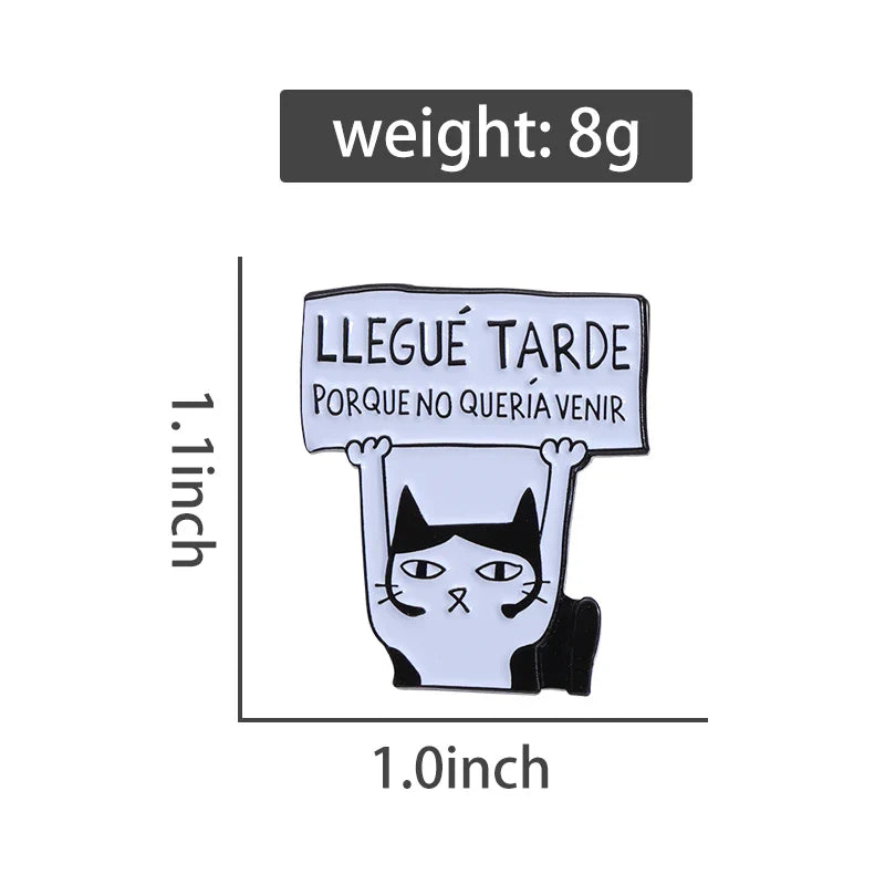 Custom Enamel Pins Cartoon Animal Brooches Unique Lapel Badges Gift for Kids and Friends