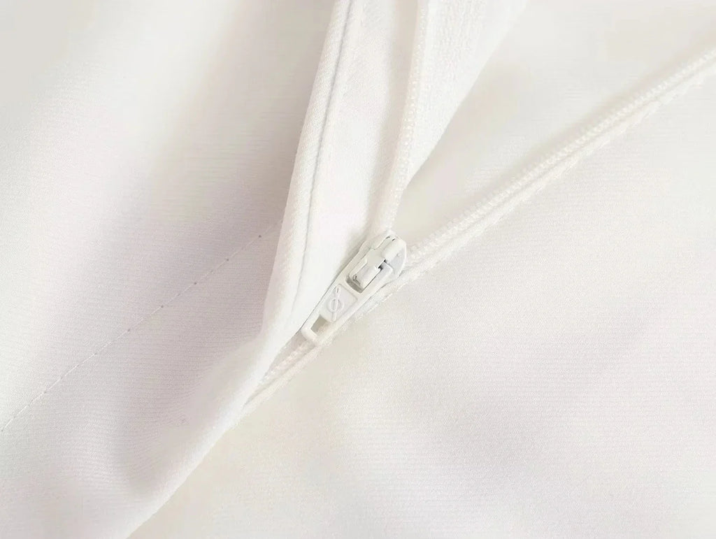 Casual Solid Color V Neck Sleeveless Single Breasted Vest With Elegant Mid Waist Wide Leg Pants Set