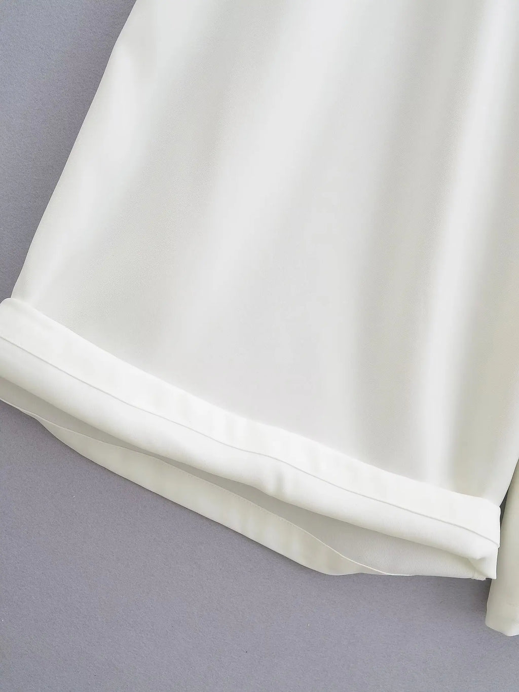 Summer Women's Casual Two-Piece Suit with Lace-Up Tank Top and Pleated Loose Trousers