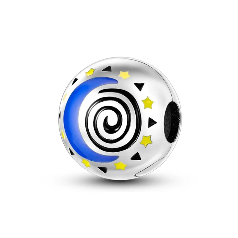 925 Silver Devil's Eye Charms Beads for Women DIY Jewelry Making