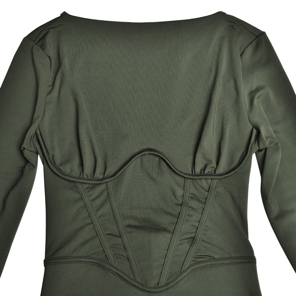 Backless Corset Bodycon Mini Dress For Women Party