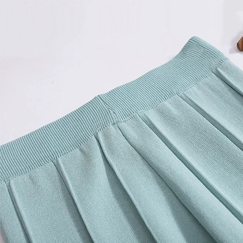 Women Chic Summer Loose Camisole Top and Wide Leg Pants Set with Raglan Sleeves and Pleated Design