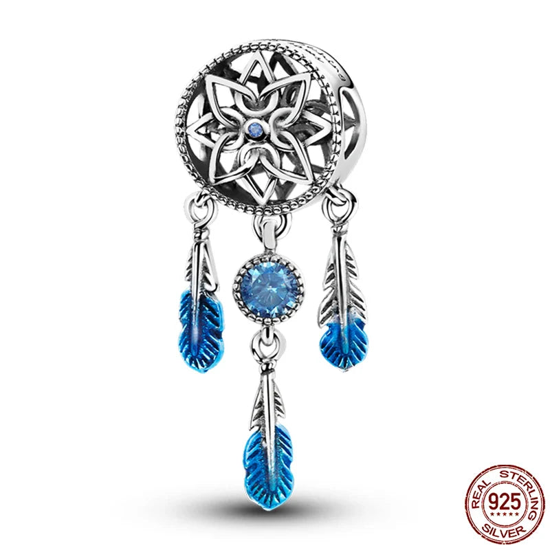 925 Silver Devil's Eye Charms Beads for Women DIY Jewelry Making