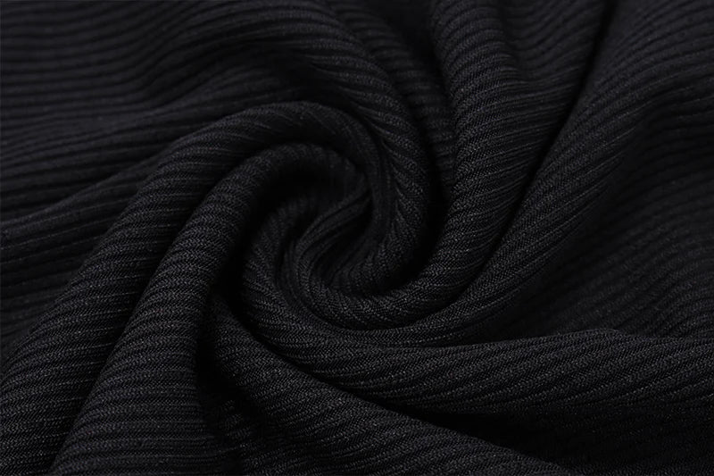 Casual Sporty Women Two Piece Set High Streetwear Patchwork Slip Tank Top with Skinny Elastic Mini Skirt