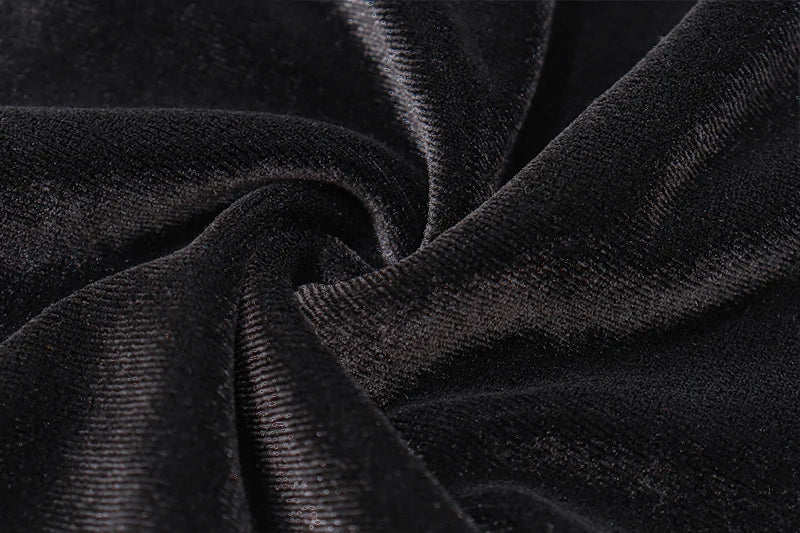 French Retro Patchwork Square Neck Dress For Evening Party