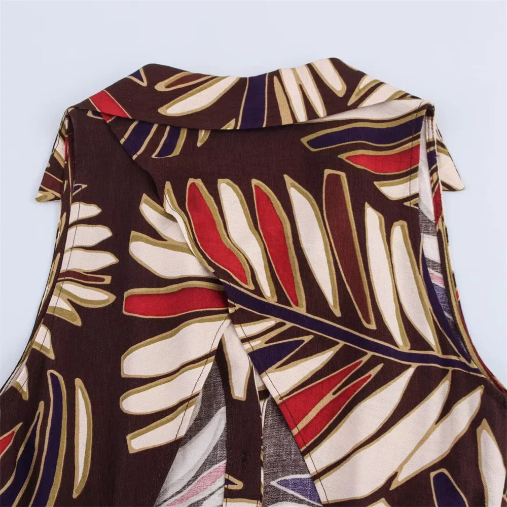 Waist Belt Midi Dress For Women With Lapel Decoration