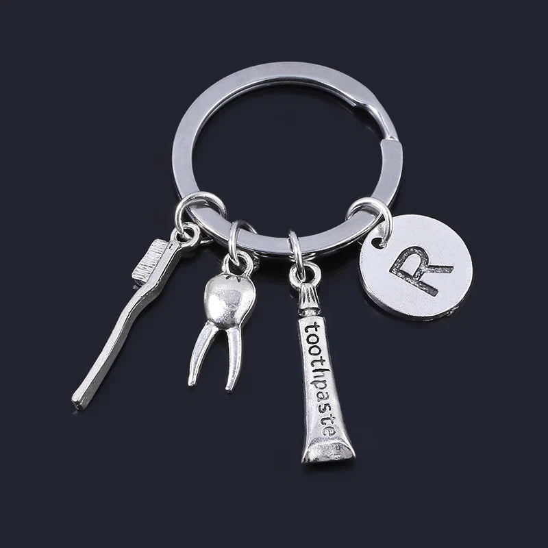 Dad's Hand Tools Keychain Pendant Gift for Father's Day Unique Keyring Jewelry for Men