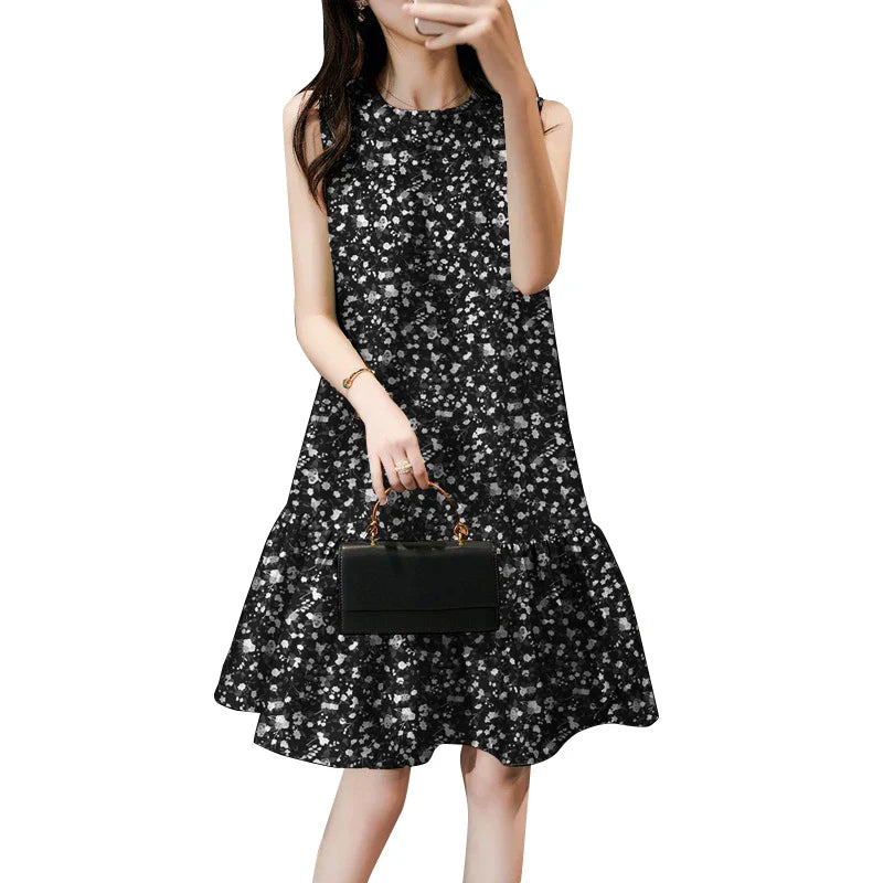 Bohemian Floral Print Dress For Summer Women Sundress