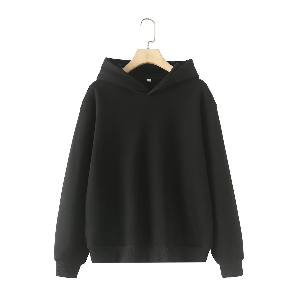 Chic Solid Hoodie and Wide Leg Trouser Set for Women with Elastic Waist and Lace-Up Detail Perfect for Casual and Commute Wear