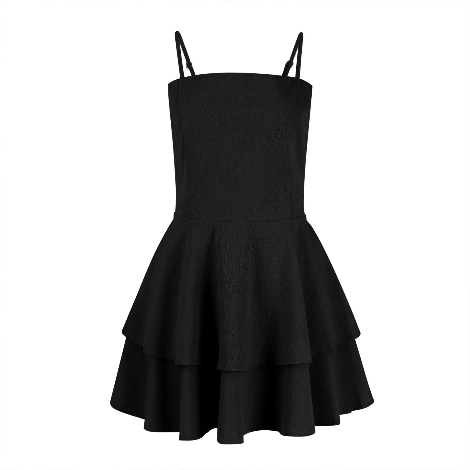 Backless Party Dress With Suspender Cake Skirt For Women