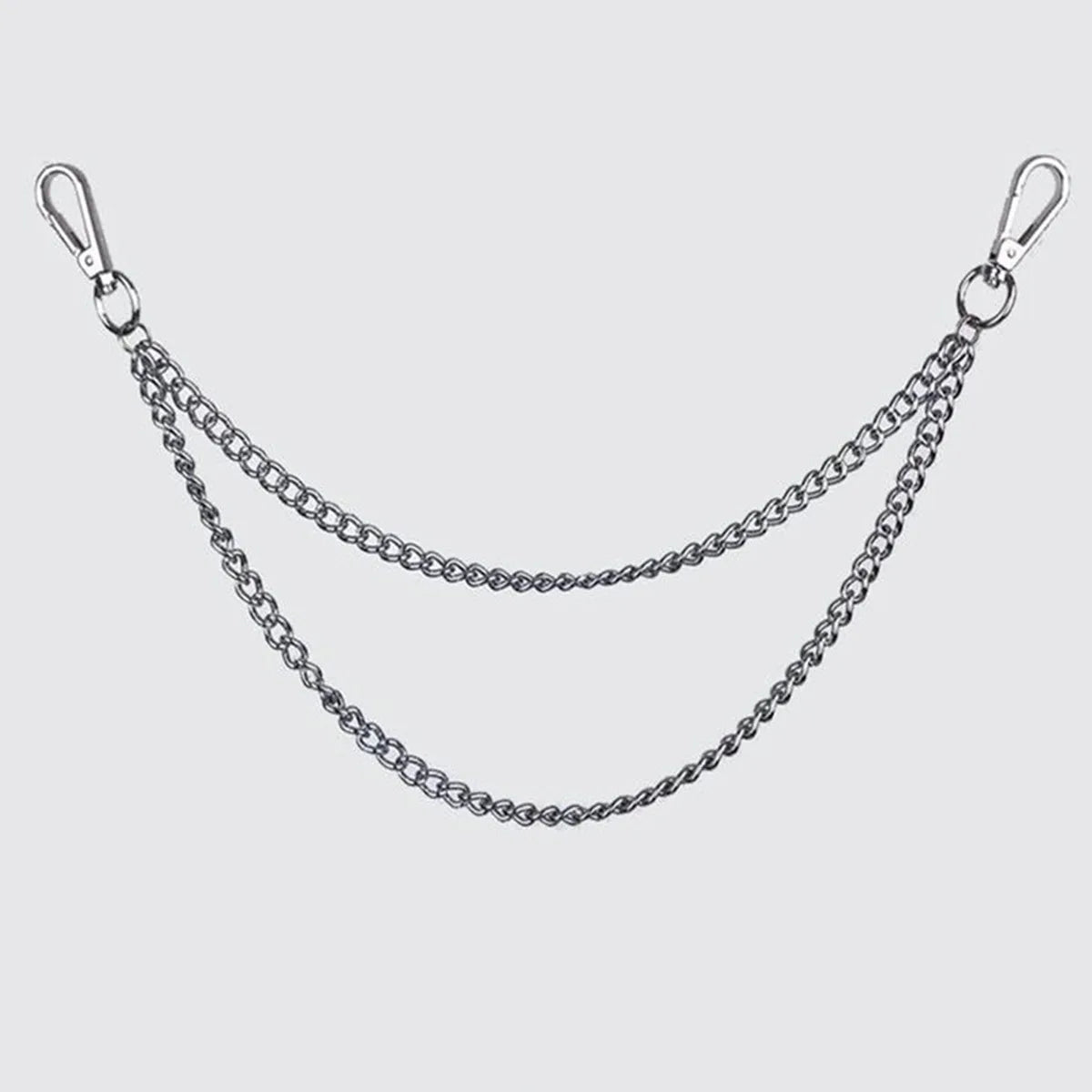 Punk Style Metal Waist Chain for Jeans Accessories and Hip-Hop Fashion