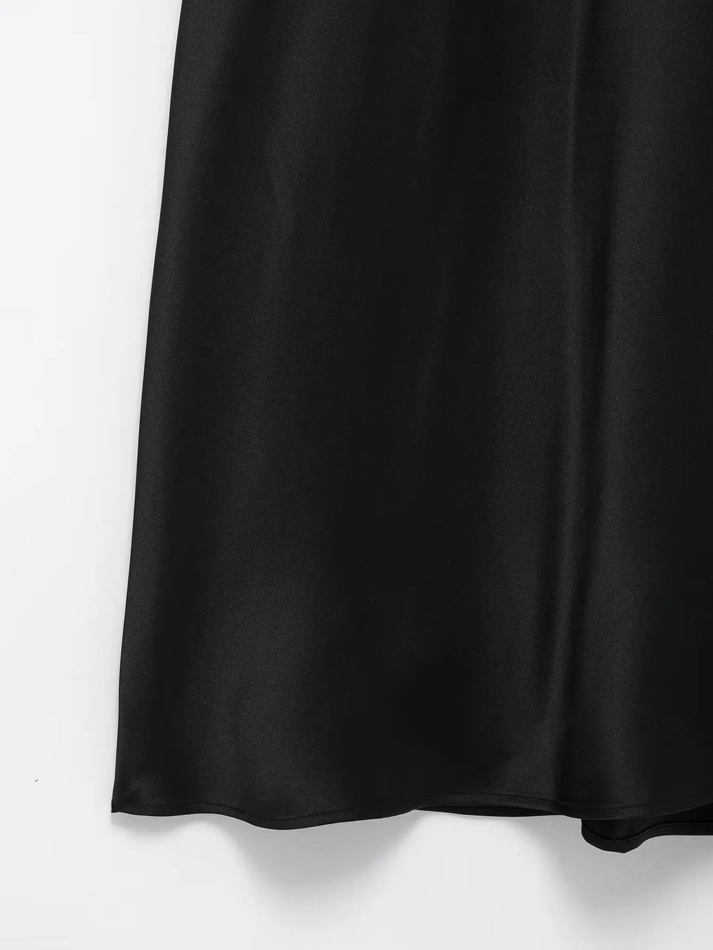 Satin V Neck Long Dress For Women Elegant Party Gown