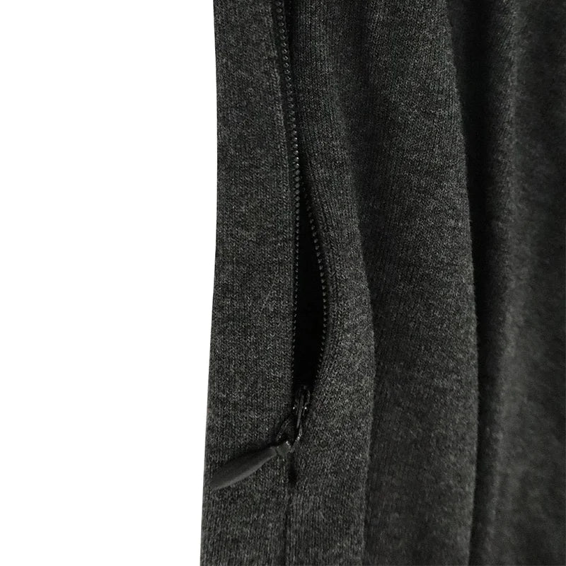 Autumn Black Turtleneck Knitted Bodycon Dress For Women