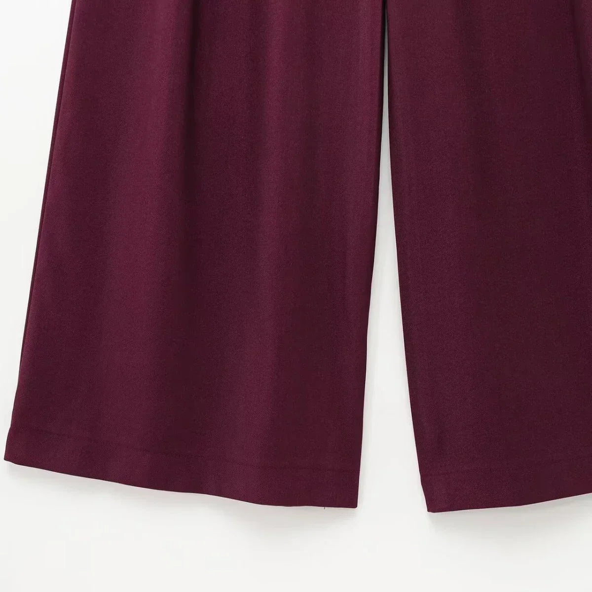 Women's Oversized Suit Jacket and High Waist Wide-Leg Trousers Set with Double-Breasted Top for Spring Fashion