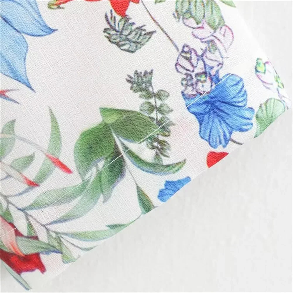 Linen Single-Breasted Long-Sleeved Shirt and Pant Suit for Women Fashionable and Stylish Office Attire