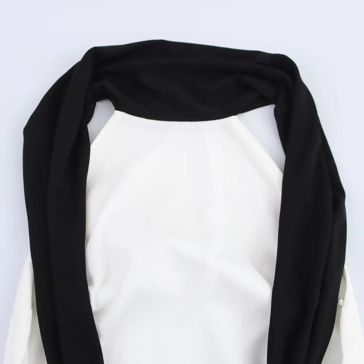 Backless Patchwork Sleeveless Dress With Round Neck