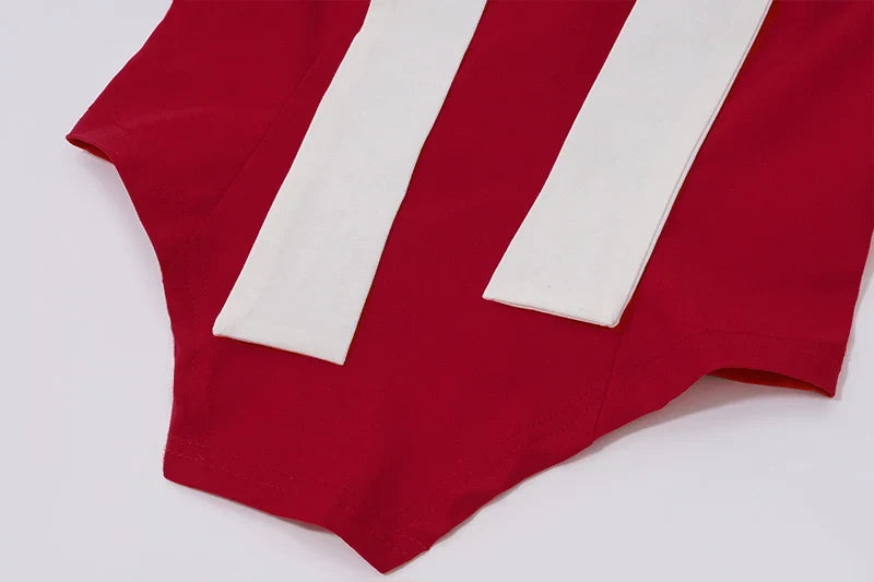 Y2K Bow Applique Mesh Pleated Mini Dress Strapless Backless