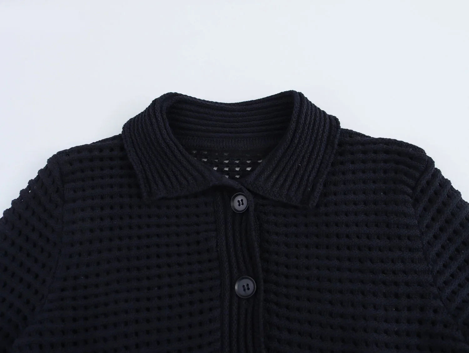 Women's Spring Tassel Plaid Lapel Knitted Jacket with Long Sleeves and High Waisted Knitted Skirt Set