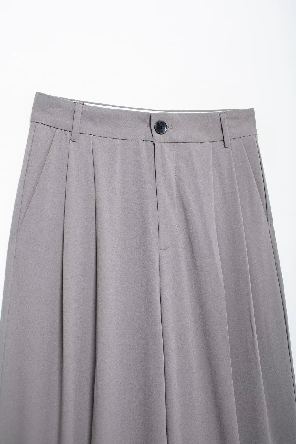 Women Solid Pant Sets with Adjustable Back Strap and V-Neck Vest High Waist Trousers Fashion Outfit