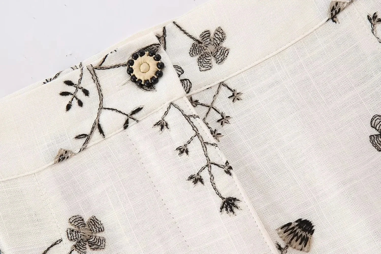 Summer Women Two Piece Set Embroidered Bowknot Short Sling Top with Elegant Midi Skirt Slim Fit Casual Fashion Outfit