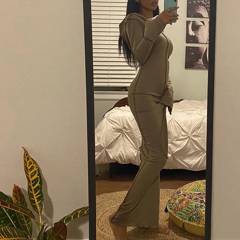 Black Long Sleeve Bodycon Dress For Women Autumn Winter