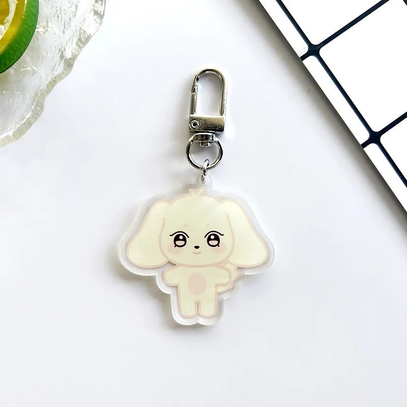 10CM Cute Plush Doll Keychain Pendant for Fans Accessories