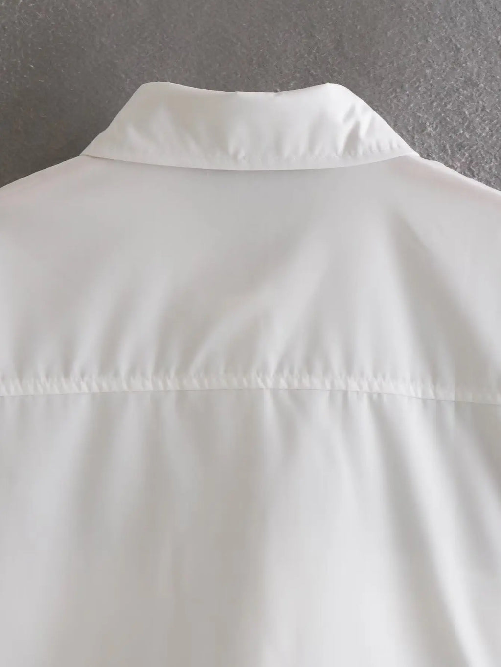 Women's Casual Long Sleeve Solid Blouse with Pockets Loose Fit Versatile Office Shirt Top