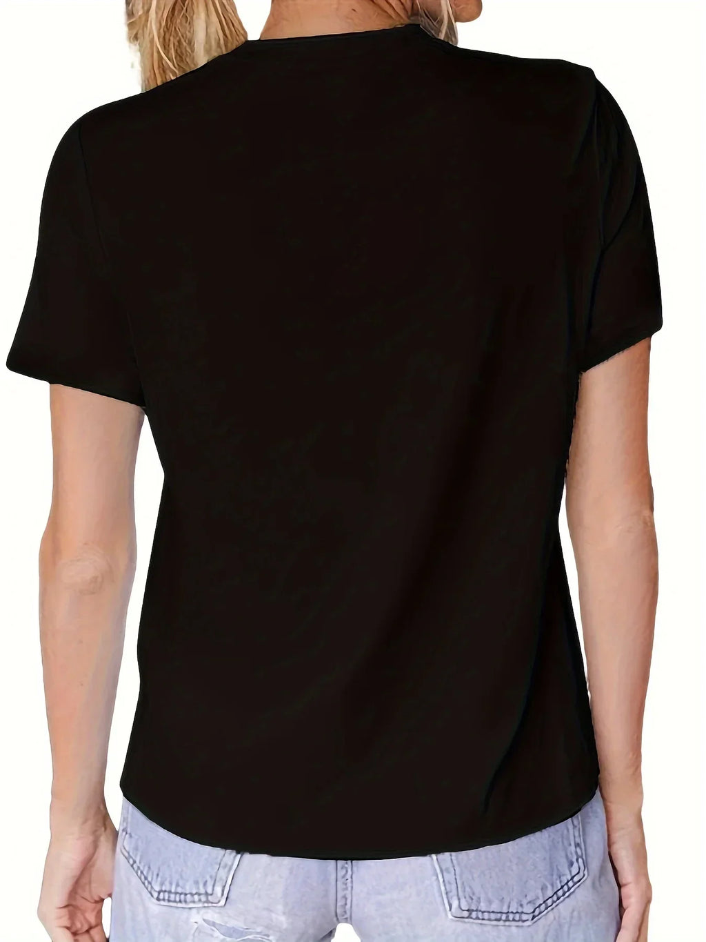 Bee Kind Belief Print Crew Neck T-Shirt for Women Casual Loose Short Sleeve Summer Top