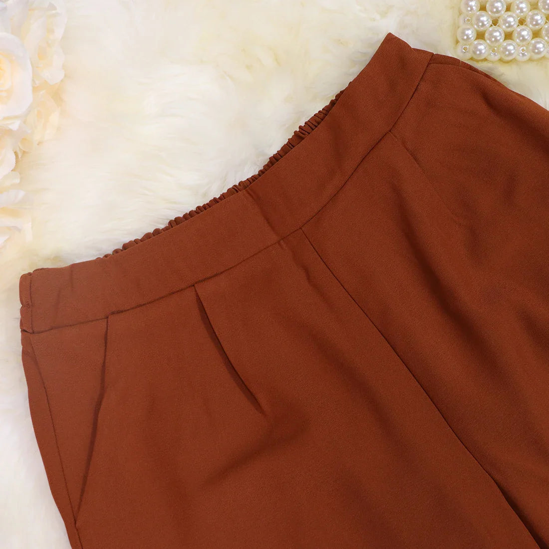 Fashion Solid Blazer Suit and Wide Leg Pants Two Piece Set for Women Autumn Winter Office and Street Style Outfit