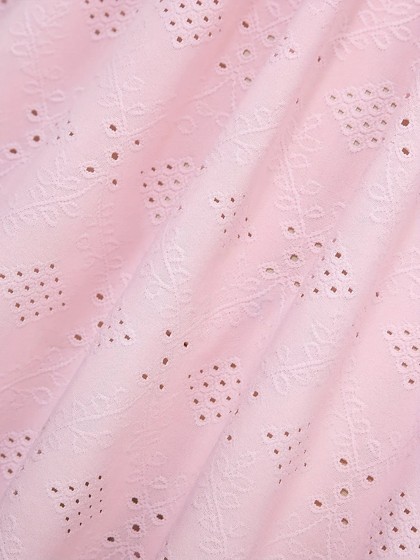 Lace Trimmed Suspender Dress With Elegant Flounce Details