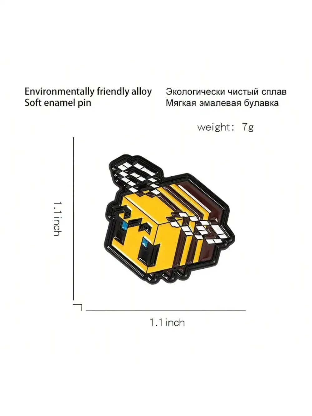 Charming Bee Brooch - Cute Accessory to Brighten Your Outfit and Unique Gift Idea