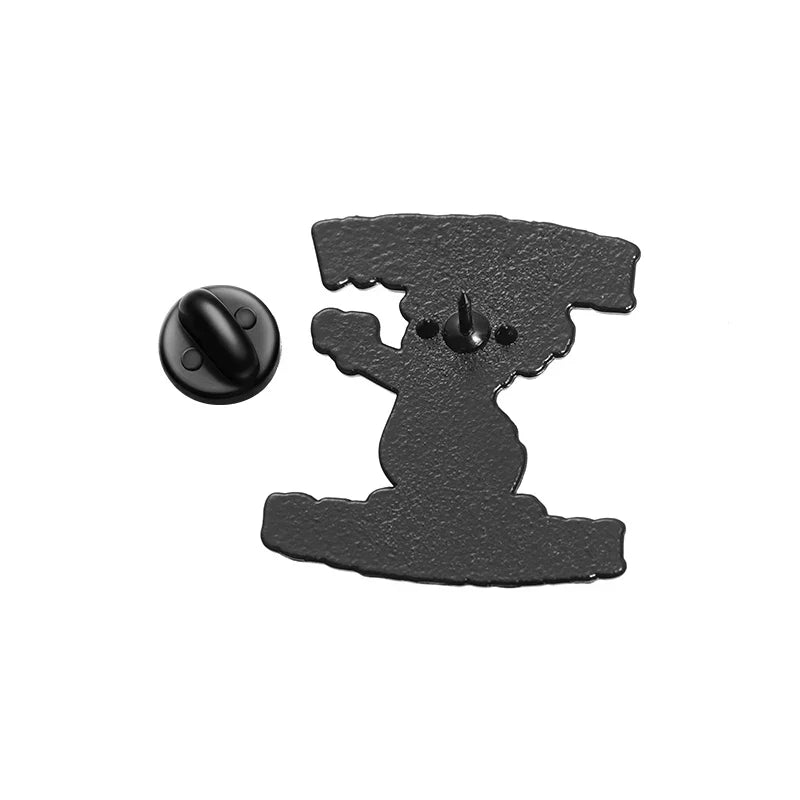 Cute Chicken Enamel Pins with Sunglasses Brooches Cool Animal Jewelry Gift